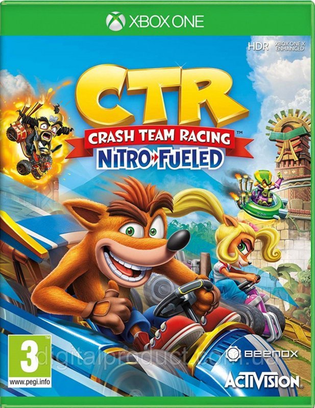 Crash Team Racing Nitro-Fueled для Xbox One (иксбокс ван S/X)