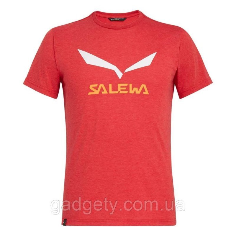 Футболка чоловіча Salewa SOLIDLOGO DRI-REL M Red