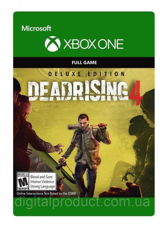 Dead Rising 4 Deluxe Edition для Xbox One (иксбокс ван S/X)