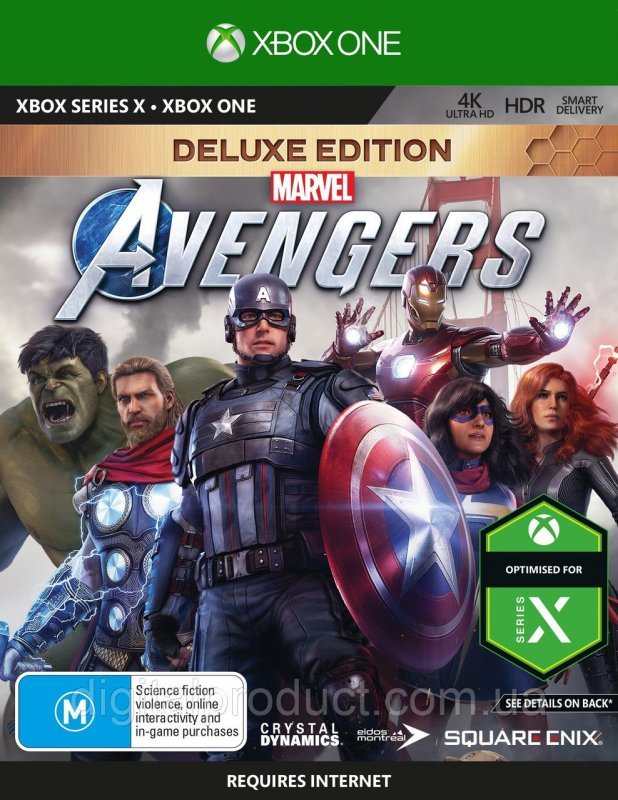 Marvel's Avenger's: Deluxe Edition для Xbox One (иксбокс ван S/X)