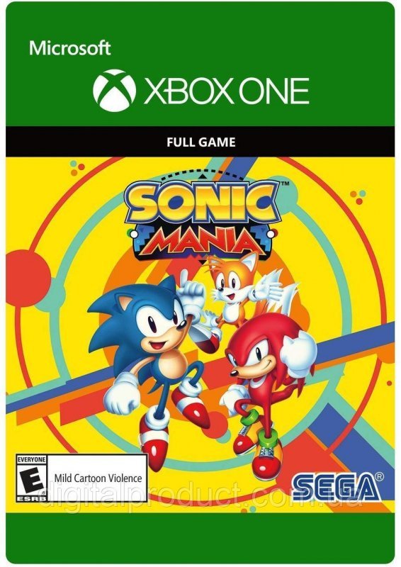 Sonic Mania для Xbox One (иксбокс ван S/X)