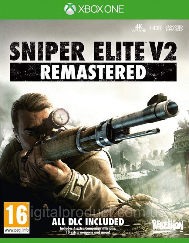 Sniper Elite V2 Remastered для Xbox One (иксбокс ван S/X)