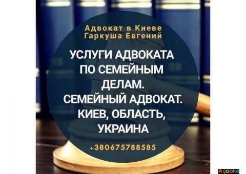 Адвокат в Киеве. Семейный адвокат.