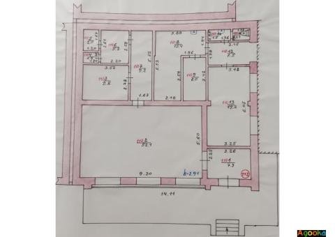 Продаж комерційної нерухомості. 199$/м2! Фасад. Без %