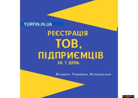 Реєстрація ТОВ з ПДВ, єдиним податком ( Недорого )