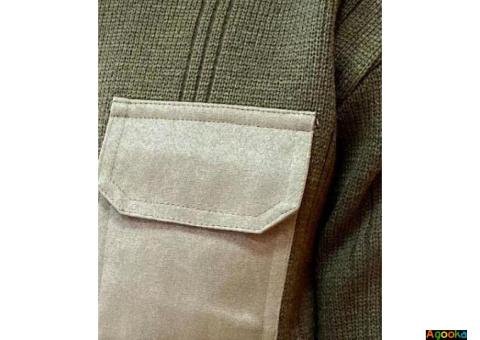 Светр формений кругла горловина на блискавці