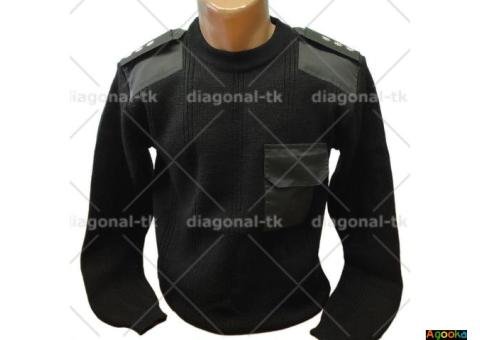 Светр формений/олива/горловина гольф