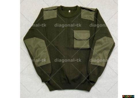 Светр формений/чорний/кругла горловина