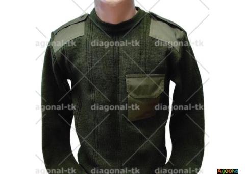 Свитер форменный/синий/мыс