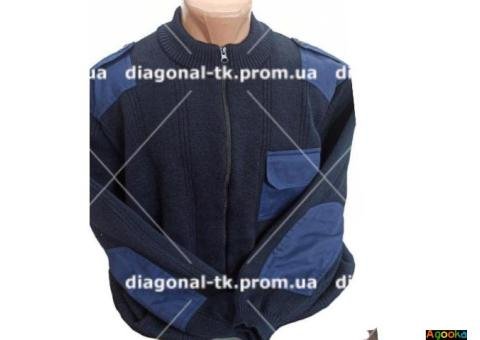 Свитер форменный синий мыс/гольф/круглая