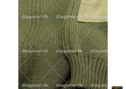 Свитер форменный синий мыс/гольф/круглая