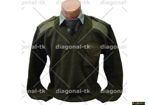 Свитер форменный/олива/мыс