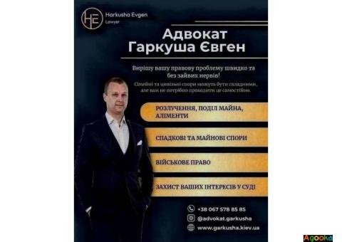 Юридичні послуги в Києві для цивільних і військових.