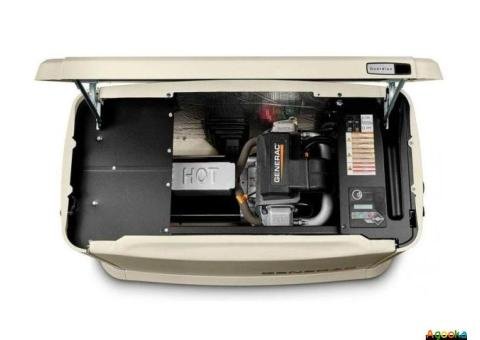 Современный генератор на газу Generac 7146 мощностью 13 кВт