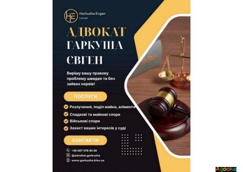 Юридична допомога та консультація Київ.