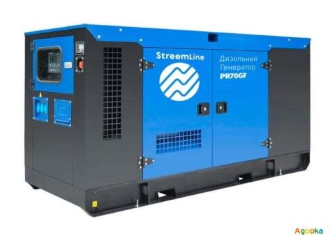 Высококачественный дизельный генератор StreemLine PR70GF с доставкой