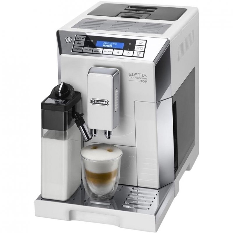 Кофемашина автоматическая Delonghi ECAM 45.760.W Eletta Cappuccino TOP