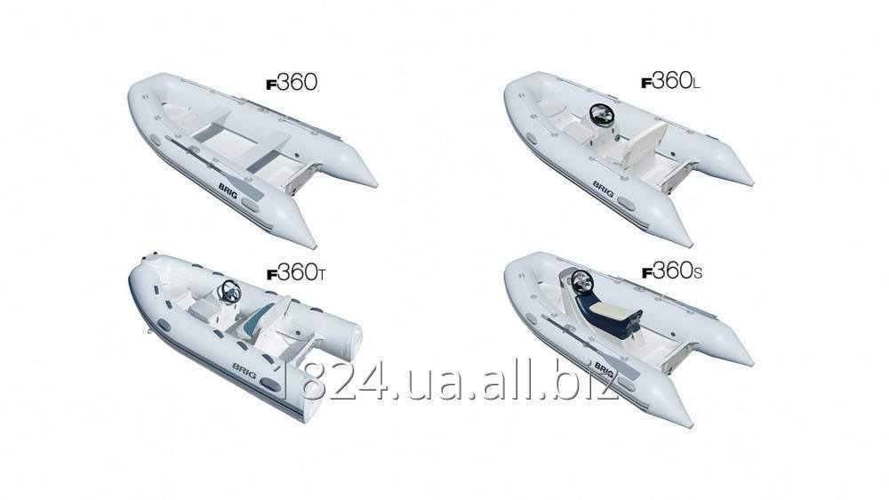 Надувная моторная лодка BRIG серии Falcon Tenders F360 SPORT, 360x175 см