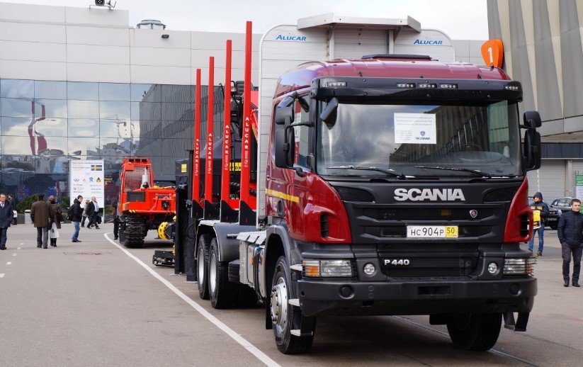 Сортиментовоз Scania