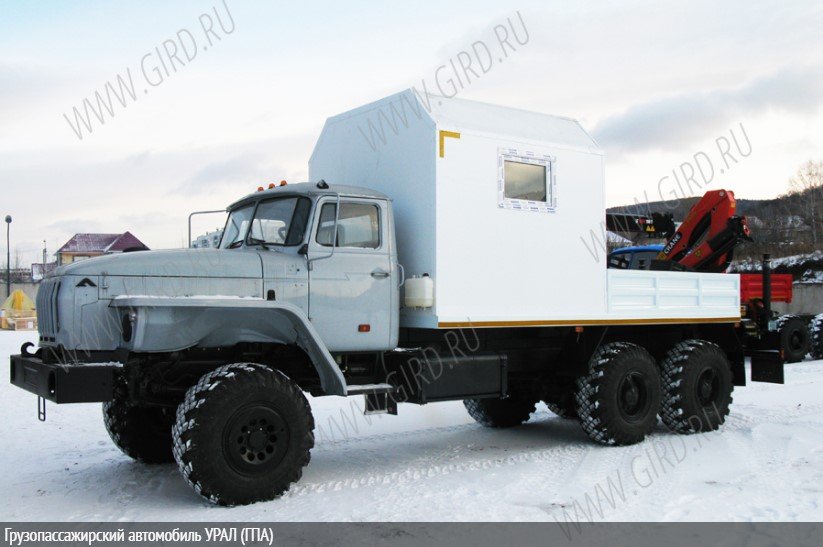 ГПА Урал-4320 с КМУ Palfinger 8500