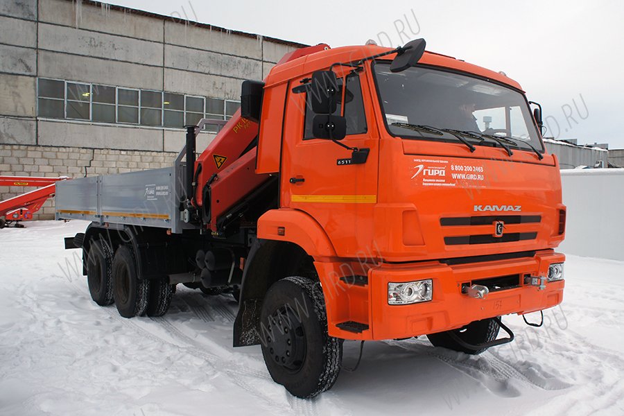 КамАЗ 65111 с КМУ Palfinger 15500