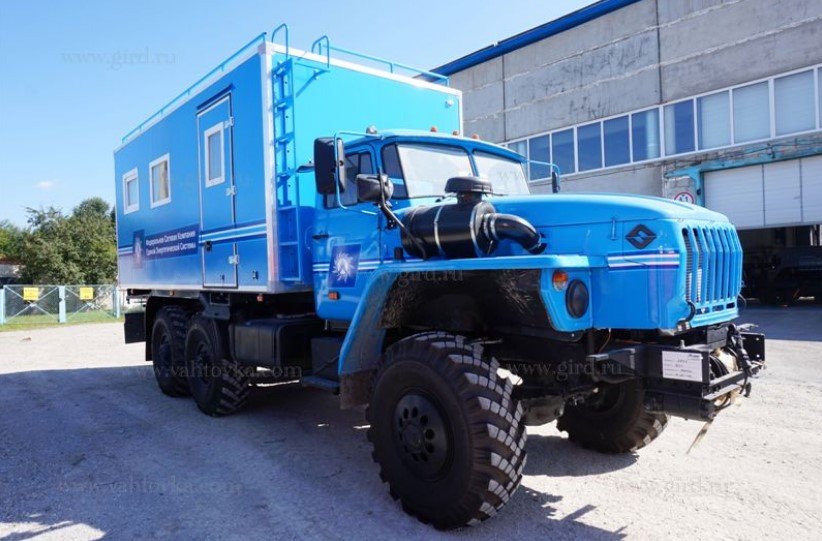Линейный бригадный автомобиль (ТБМ) на шасси Урал 4320
