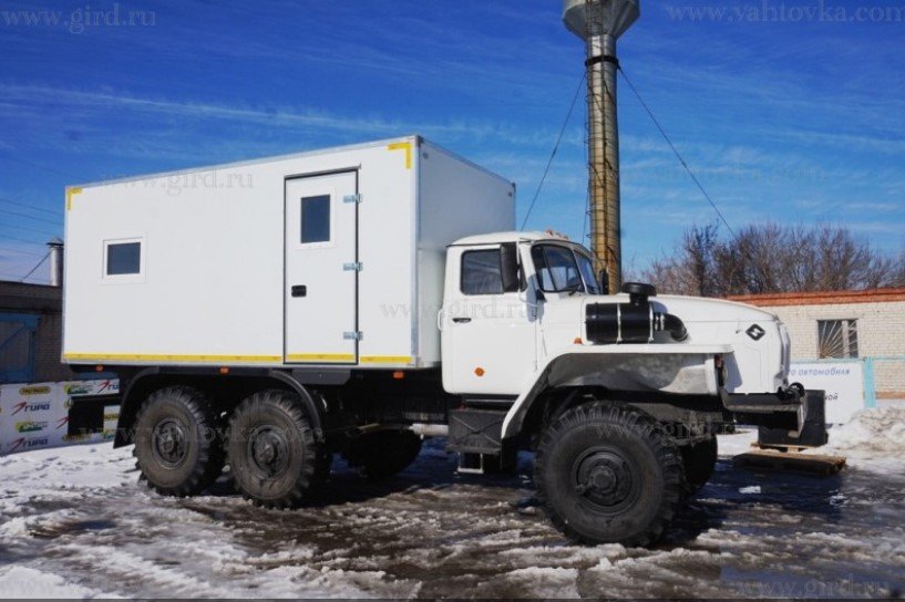 Вахтовый автобус Урал 432007, 12 мест, со спальными полками