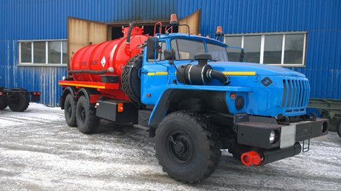 АКН-10 Урал-4320 Автоцистерна вакуумная нефтепромысловая